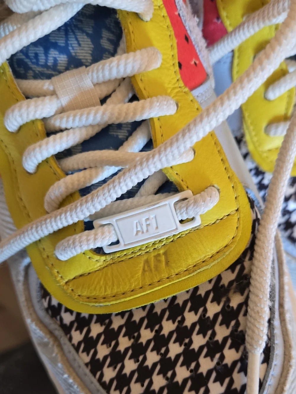 Nike Air Force 1 Patchwork Sneakers Size 9.5